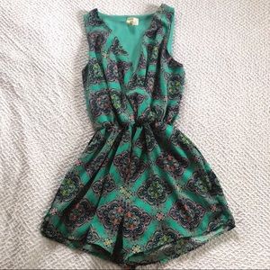 Francesca Paisley Romper